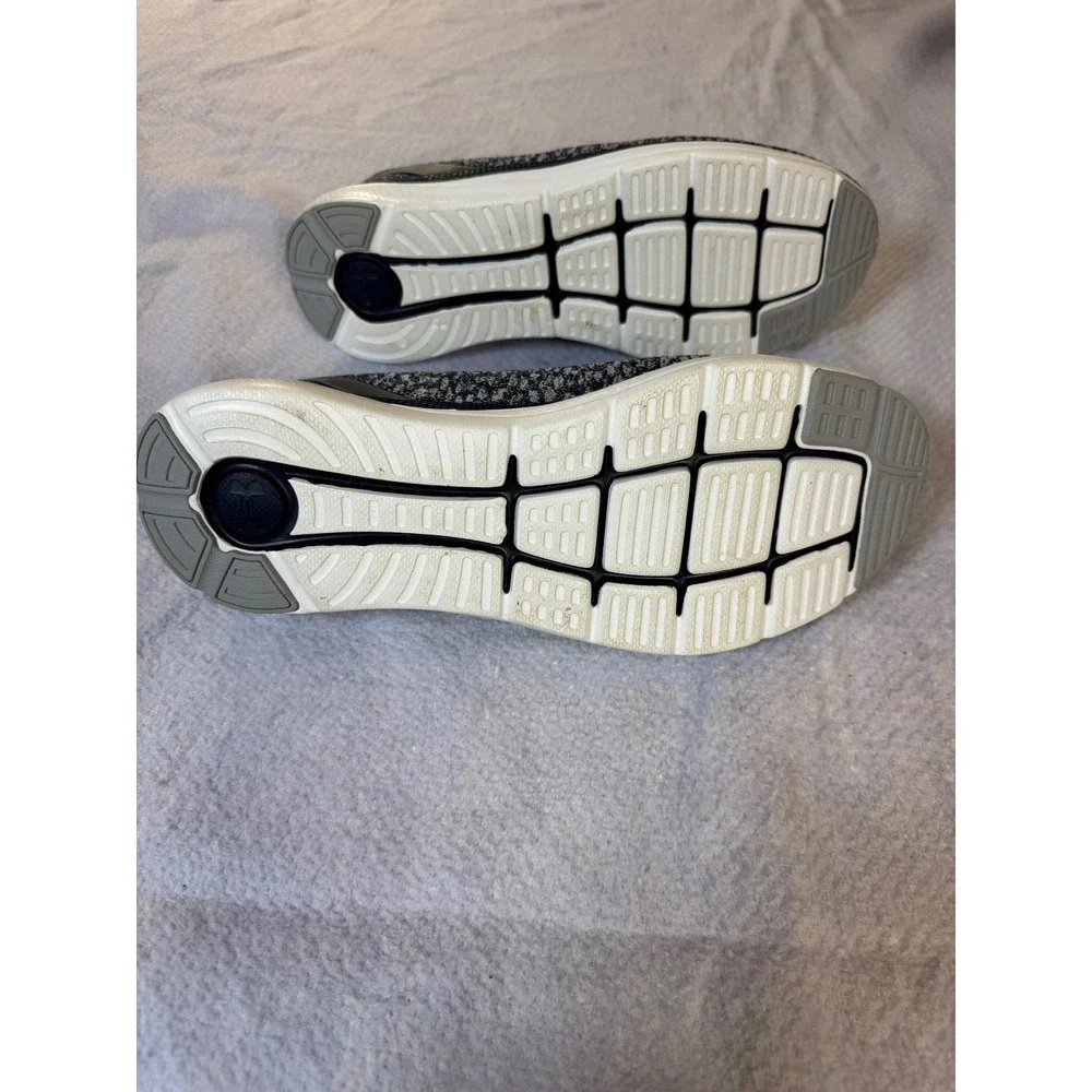 Under Armour Charged Impulse Knit Mens Running Shoes Navy White 3022593-401 14